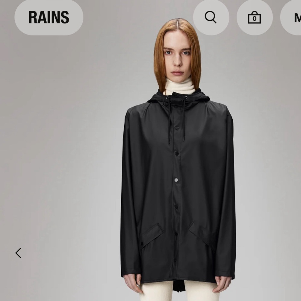 RAINS Raincoat in navy